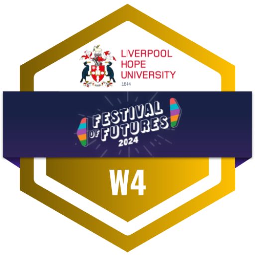 Logo representing the certificate: shield with the Hope University logo and the badge title.