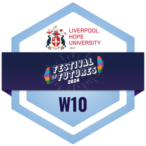 Logo representing the certificate: shield with the Hope University logo and the badge title.